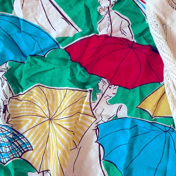 Anthropologie | Field Flower Umbrella Print Cardigan - XS - Picture 5 of 7